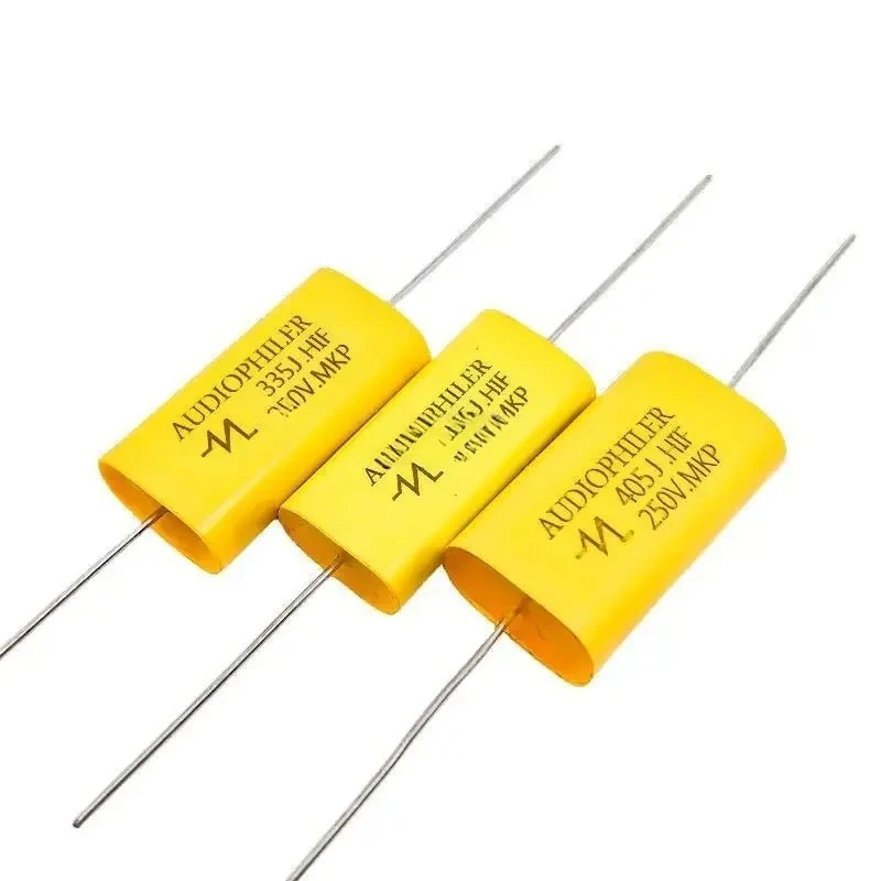 2 قطعة 250 فولت MKP مكثف الصوت HIFI حمى الصوت المعادن فيلم اقتران تردد تقسيم 1 فائق التوهج 1.5 فائق التوهج 1.8 فائق التوهج 2.2 فائق التوهج 2.7 فائق التوهج 4.7 فائق التوهج #3