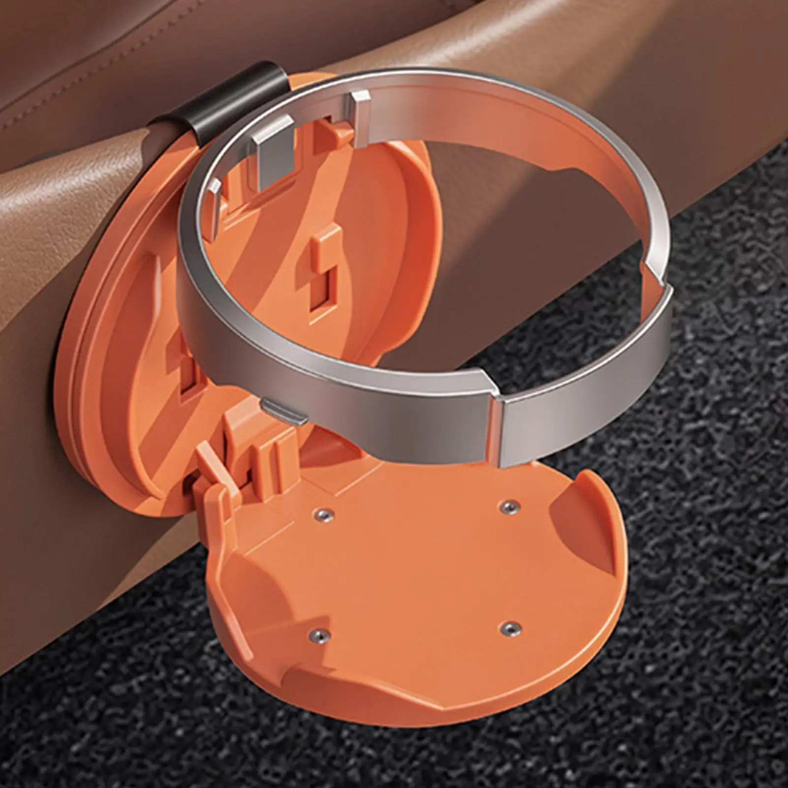 Universal Car Cup Holder for Door, Foldable Seat Back Drink Organizer Rack Durable Side Car Door Cup Holder for Car Truck SUV RV