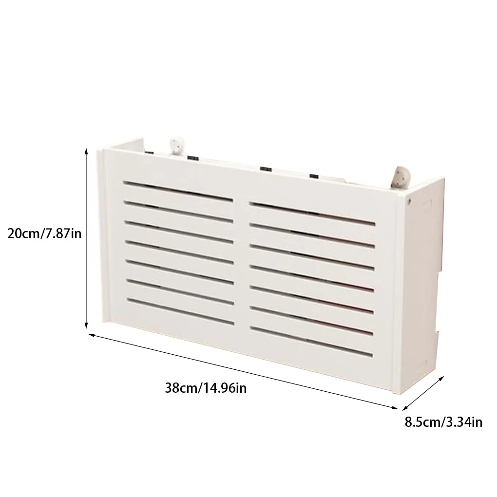 

Wireless Wifi Router Storage Box Living Room Socket Wifi Decoration Wall-mounted TV Set-top Box Rack Hider Cable Power Organizer