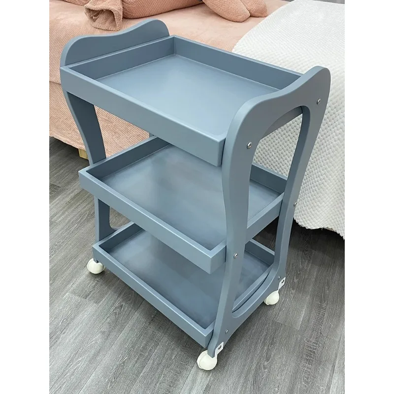 Beauty cart, trolley, special skin management for beauty salons, small bubble instrument cart, multi-functional movable tool car