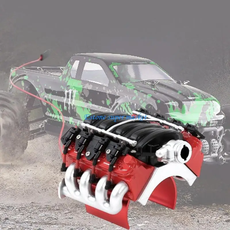 Ventilador radiador refrigeración Universal 090B, disipación calor Metal, mejora estabilidad para juguete DJV8