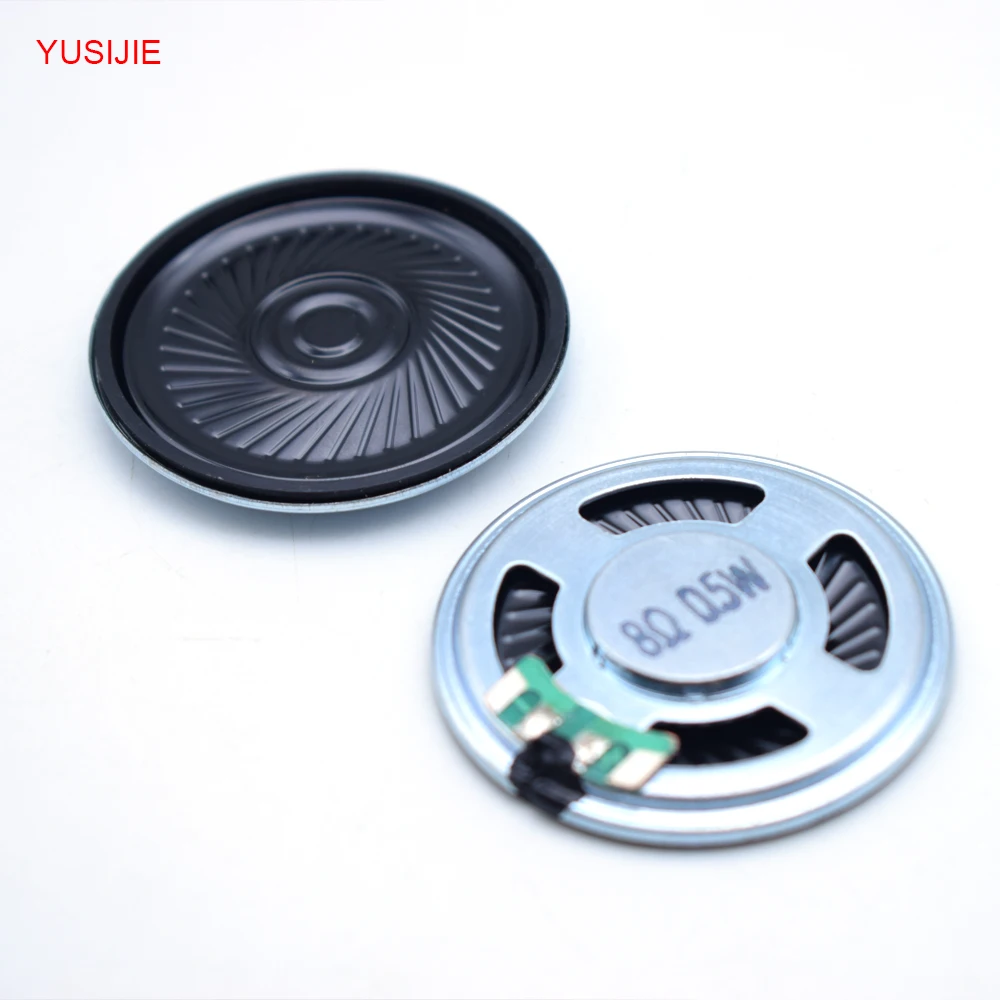 DIY 8 ohm 0.5W speaker D40mm speaker is suitable for all kinds of toys social security loud sound good clear sound quality