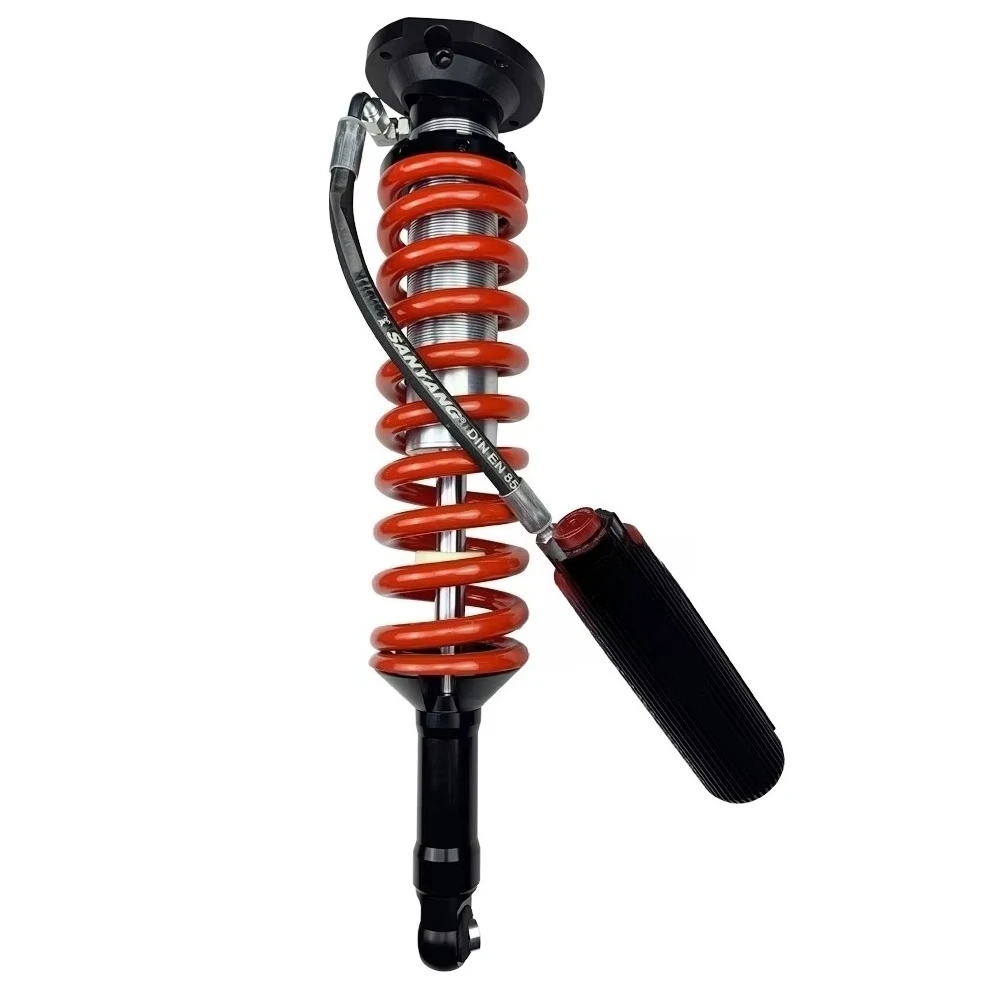 

Комплект регулируемых амортизаторов Month Month Off-Road для Land Cruiser 200: компрессия + высокие/низкие обороты + регулировка отскока