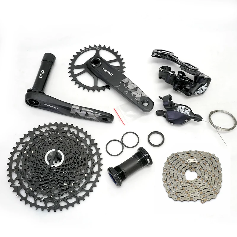 

SRAM NX EAGLE 12 скоростей MTB Bicycl набор групсет, правый триггерный переключатель передач рычаг заднего переключателя 11-50T, свободное колесо, кривошипная цепь DUB