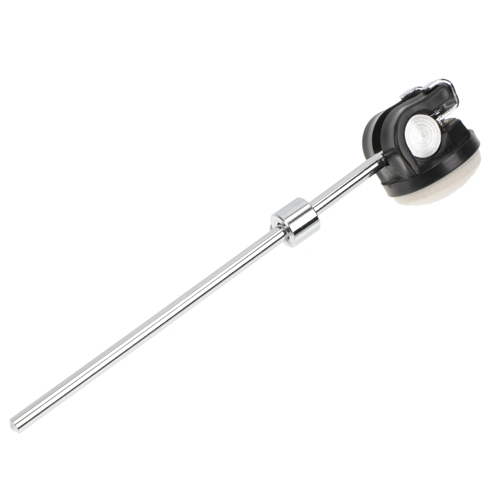 

Drum Pedal Hammer Bass Drum Beater Felt ABS Steel Replace Part Percussion Accessory Long Lasting Easy Install Music Supplies