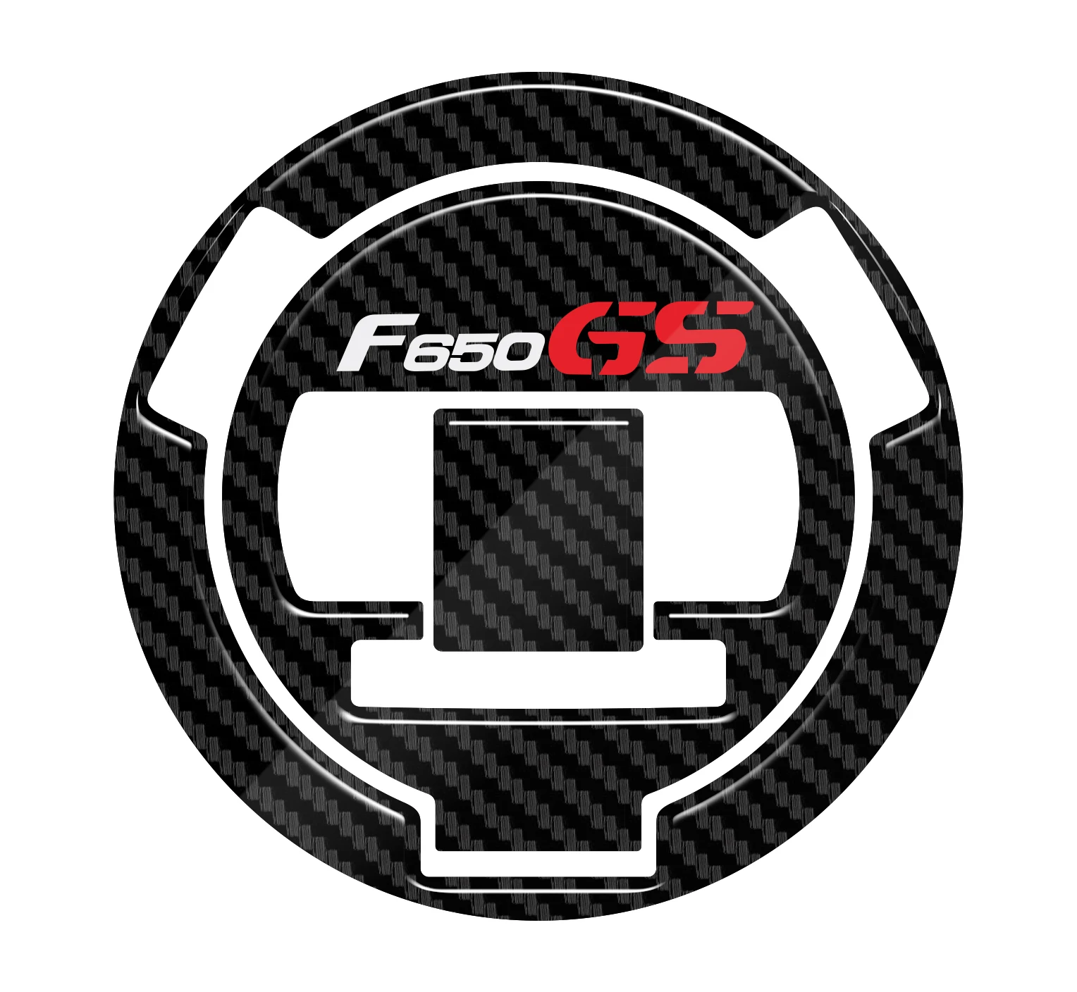 

3D Carbon-look Motorcycle Fuel Gas Cap Protector Decals For F650GS F 650 GS 2008-2013 2009 2010 2011 2012