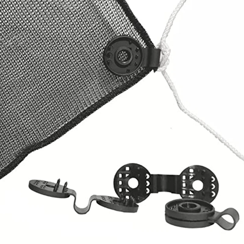 Shade Cloth Heavy Duty Lock Grip, Shade Cloth Plastic Clips Reusable Plastic Clips