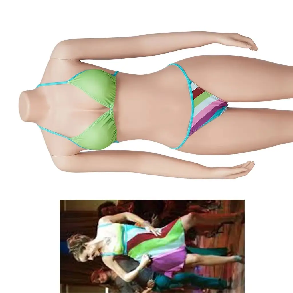 

Jenna Rink Cosplay Swimsuit Movie Suddenly 30 Costume Sexy Women Lace Up Bikini Set Halloween Carnival Pool Party Swimwear