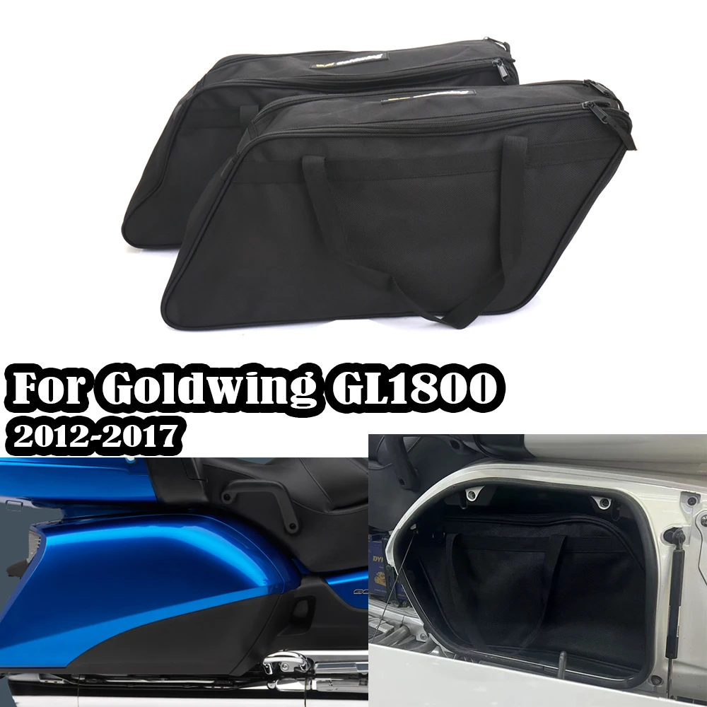 Motorcycle Saddle Bag Saddle Bushing Luggage Side Bag Inner Bags For Gold Wing GL1800 GL 1800 F6B 2012 2013 2014 2015 2016 2017