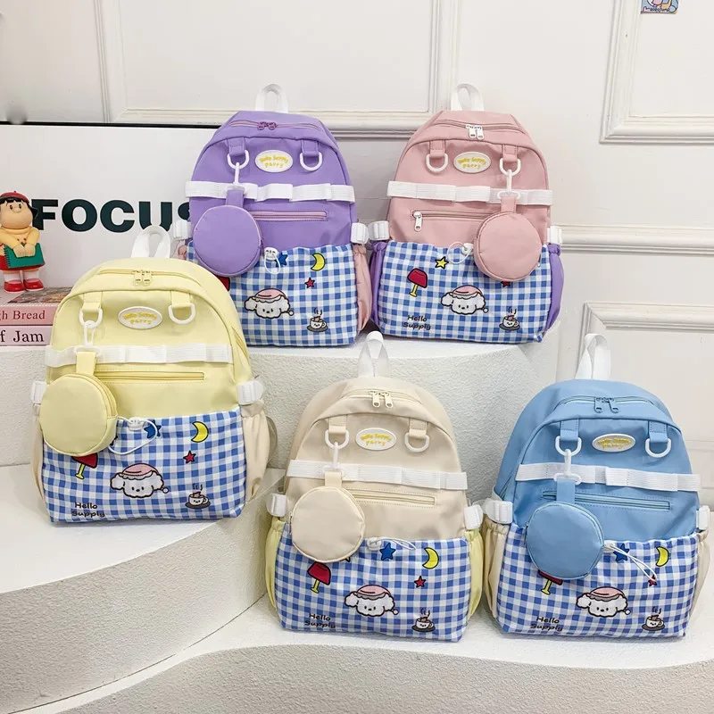 

Cute Student Backpack Children Backpacks for Boy Large Capacity Cartoon Backpacks School Bag Sports Bags Cartoon Backpacks Sac
