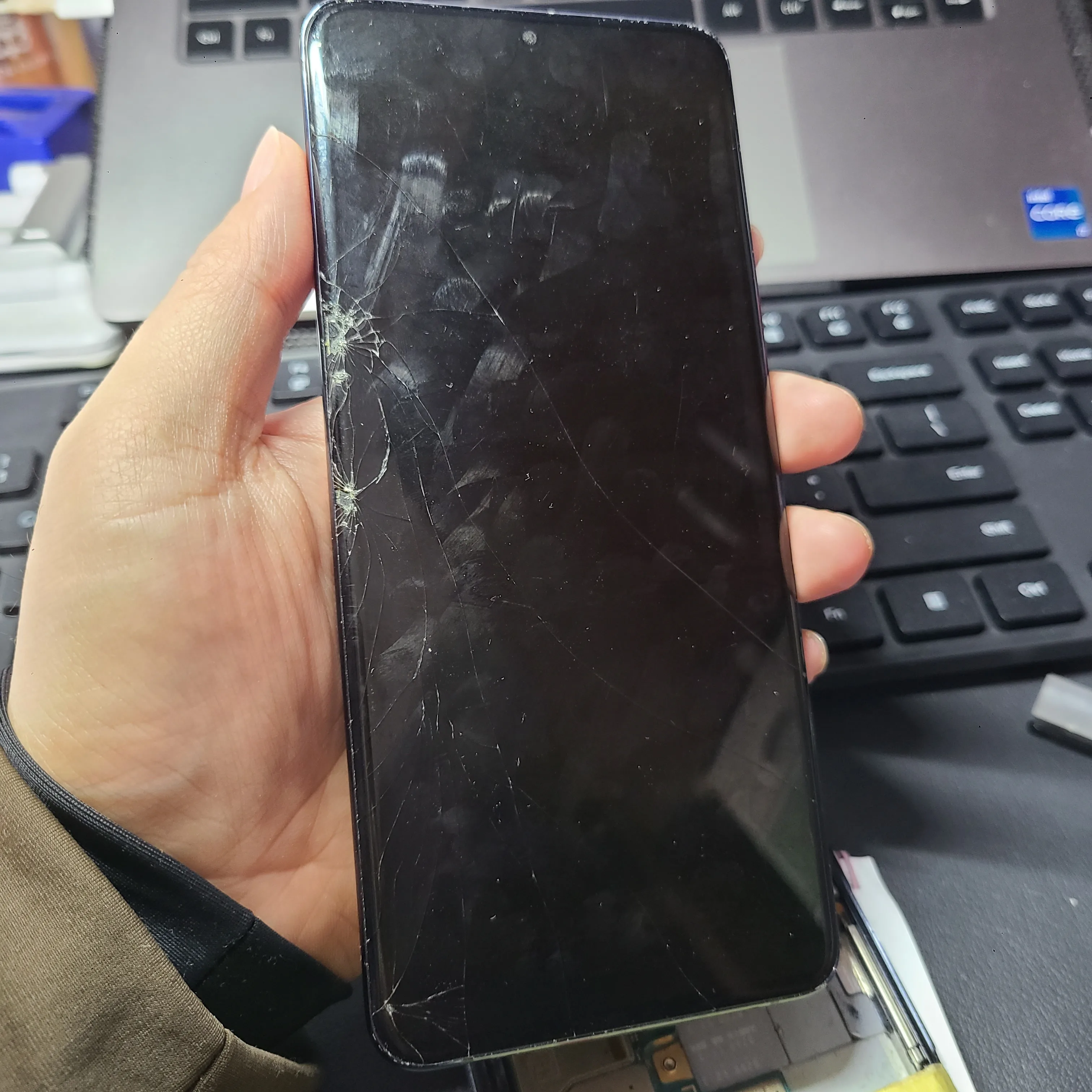 Repair Edge screen Separete Glass Practice Lcd for samsung S8Plus/Note8 G955/G965/S9/S10/S20/S21/S21U/N10+ Broken Glass touch OK