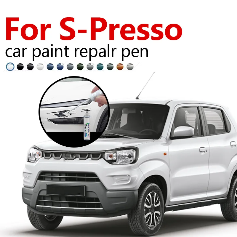 

Ручка для ремонта краски, средство для удаления царапин, автоаксессуары «сделай сам», для Suzuki S-Presso 2019-2025 KP, черный, белый, оранжевый, серебристый, синий