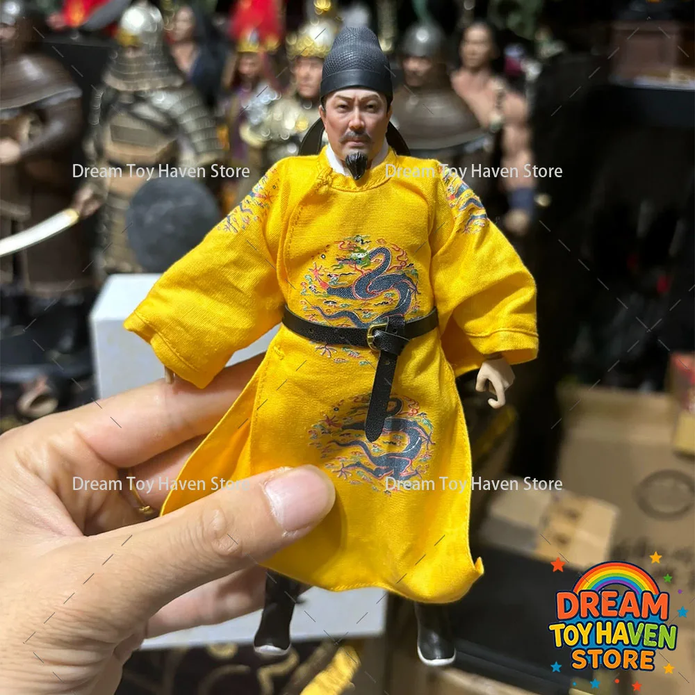 Фото 303TOYS 1/12 Фигурка мужского солдата-императора династии Тан Тайцзун Ли Шимин в драконьем одеянии, 6 дюймов