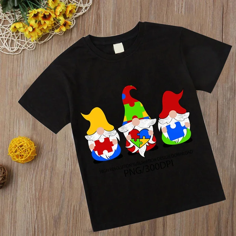 autism Boys T Shirt Short Sleeves Cotton Tops Girls Baby Children Clothing Summer Tshirt Dinosaur Tee Toddler Clothes 2-14 Years