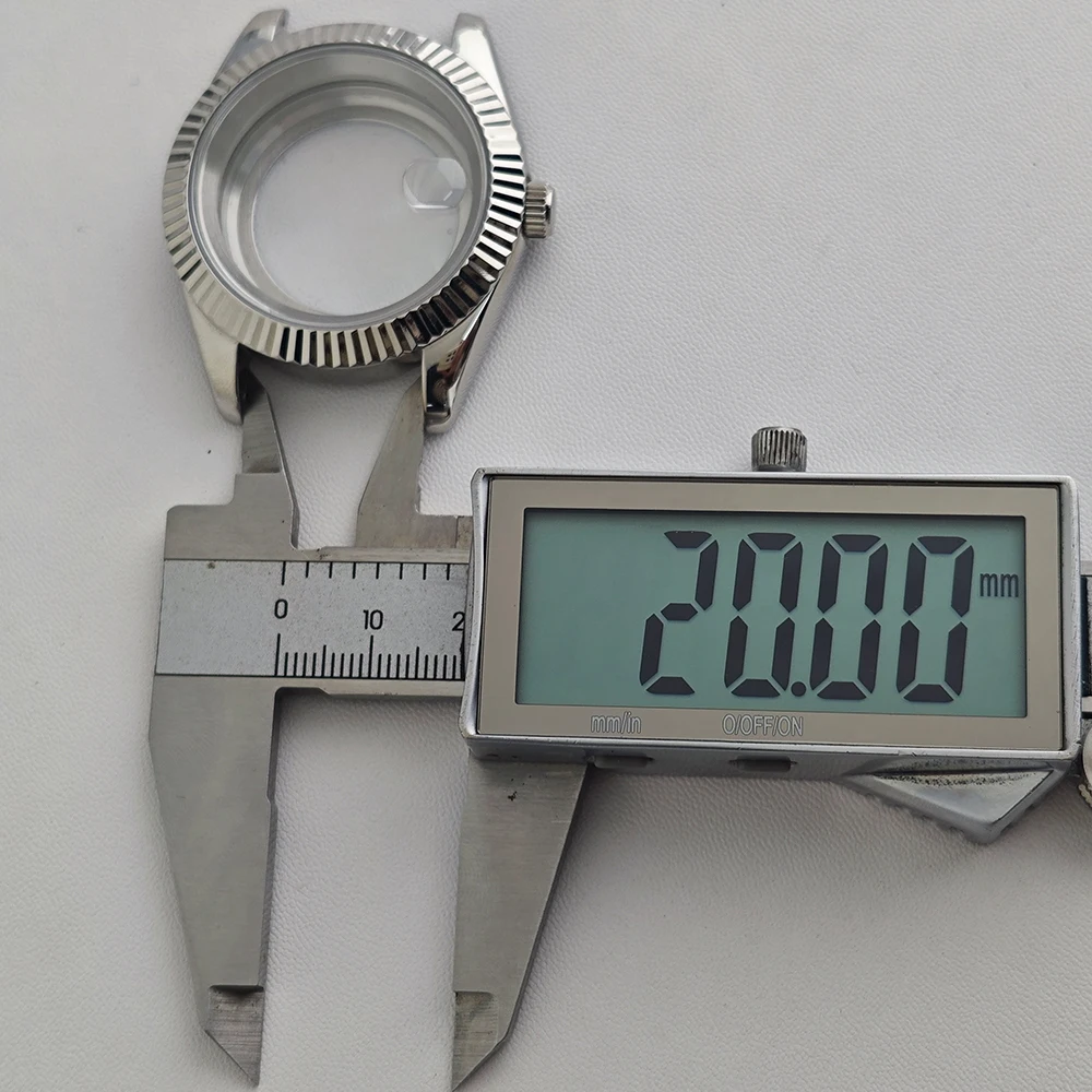 High quality M8285 40mm Case For M8215/8285 Movement Stainless Steel Case Sapphire Crystal Glass 20mm Strap Watch Accessories
