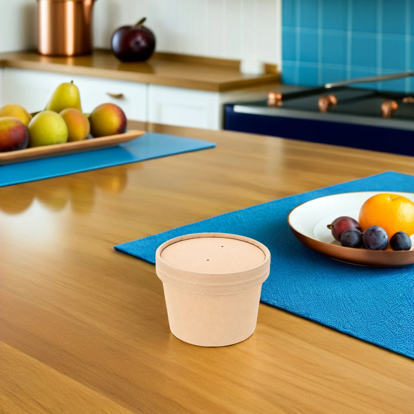 

10Sets Ice Cream Paper Cup Disposable Dessert Bowl Fashionable Smooth Touch for Dessert Snack Ice Cream Serving