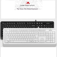 Shuangfeiyan Fk10 Keyboard And Mouse Set 104keys Wired Mute Thin Mouse And Keyboard Usb Laptop Desktop Computer Office Gift