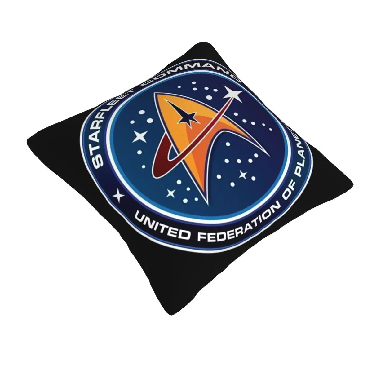 Star Treks Science Fiction TV Series Square Pillowcase Pillow Cover Cushion Zip Decorative Throw Pillow for Home Living Room