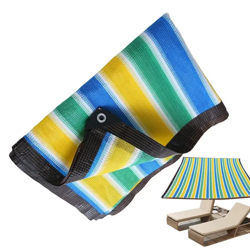 Outdoor Awnings Waterproof Sun Shade Sail Water & Air Permeable Canopy UV Block Garden Patio Pool Sun Shelter Protection Cover