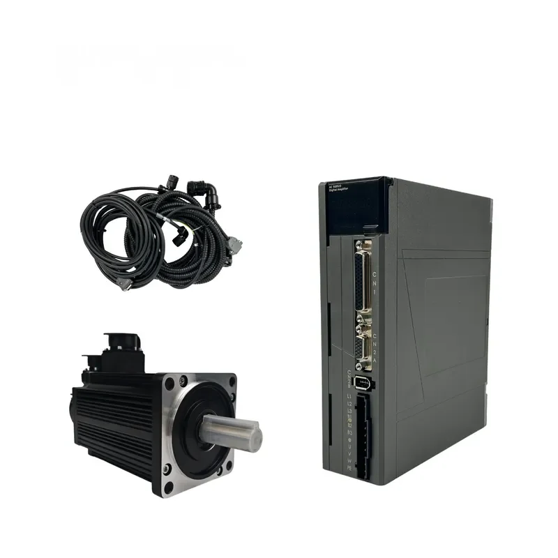 for Siyuer 30A Absolute Servo Drive Motor 220V 400W 750W 1000W High Precision for CNC Machine Tool Lathe Complete Set 3