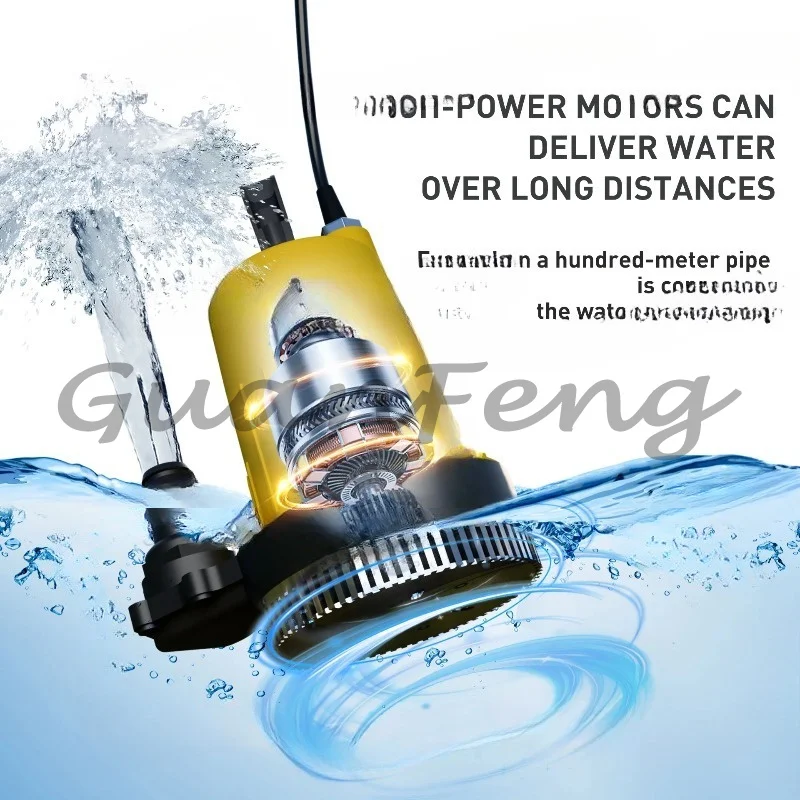 

Outdoor Portable Multifunctional Pumped Fish Pond Water Change Irrigation