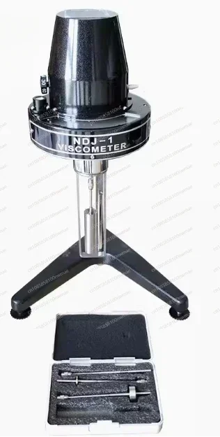 NDJ-1/ NDJ-4 مقياس اللزوجة الدوار مقياس اللزوجة مقياس اللزوجة مع 1-4 #   جهاز قياس اللزوجة المحمول الدوار 110/220 فولت #2