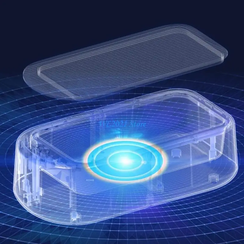 G5GC Portable Cleaner Box Low Noise Jewelry Eyeglass Cleaner Mini Machine