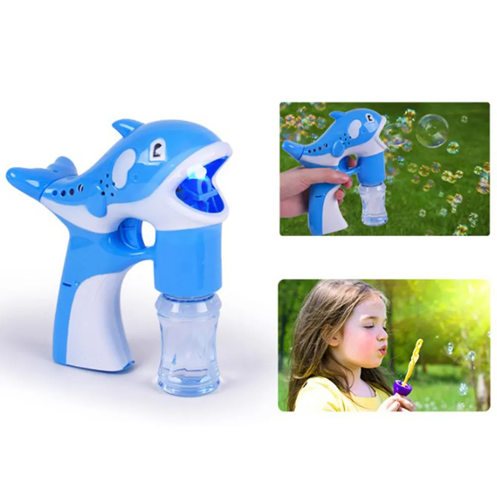 dolphin-automatic-bubble-maker-machine-flashing-light-music-children-outdoor-bubble-stick-kid-party-fun-gift-colorful-soap