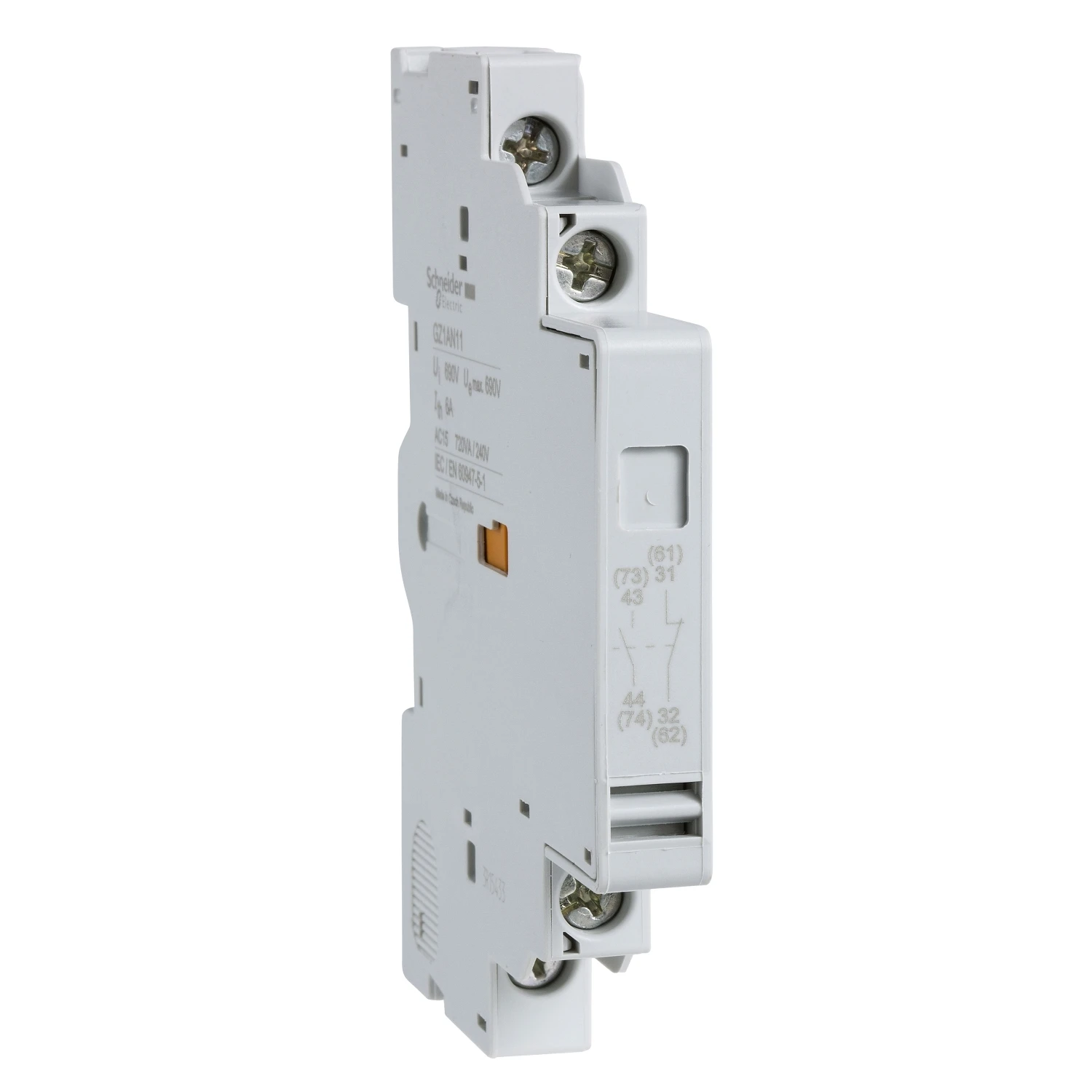 GZ1AN11 Auxiliary contact block