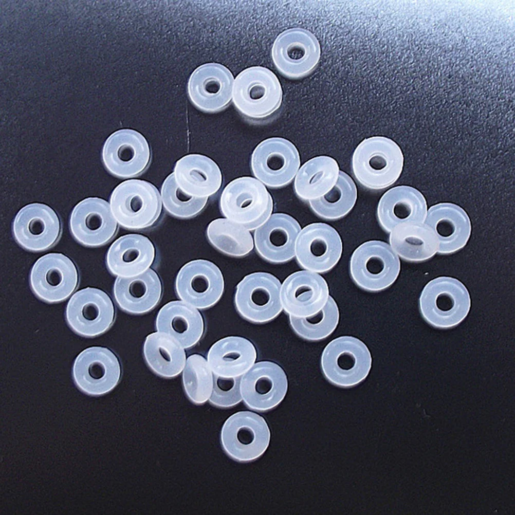 Articmelhor-Limpar Rubber Anéis Rolhas, Use Alarmes, Clip Lock Spacer, 80pcs