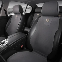 Suede Car Seat Cushion Ventilation Comfortable Breathable Durable Four Seasons Universal Integrated Car Front Seat Cover