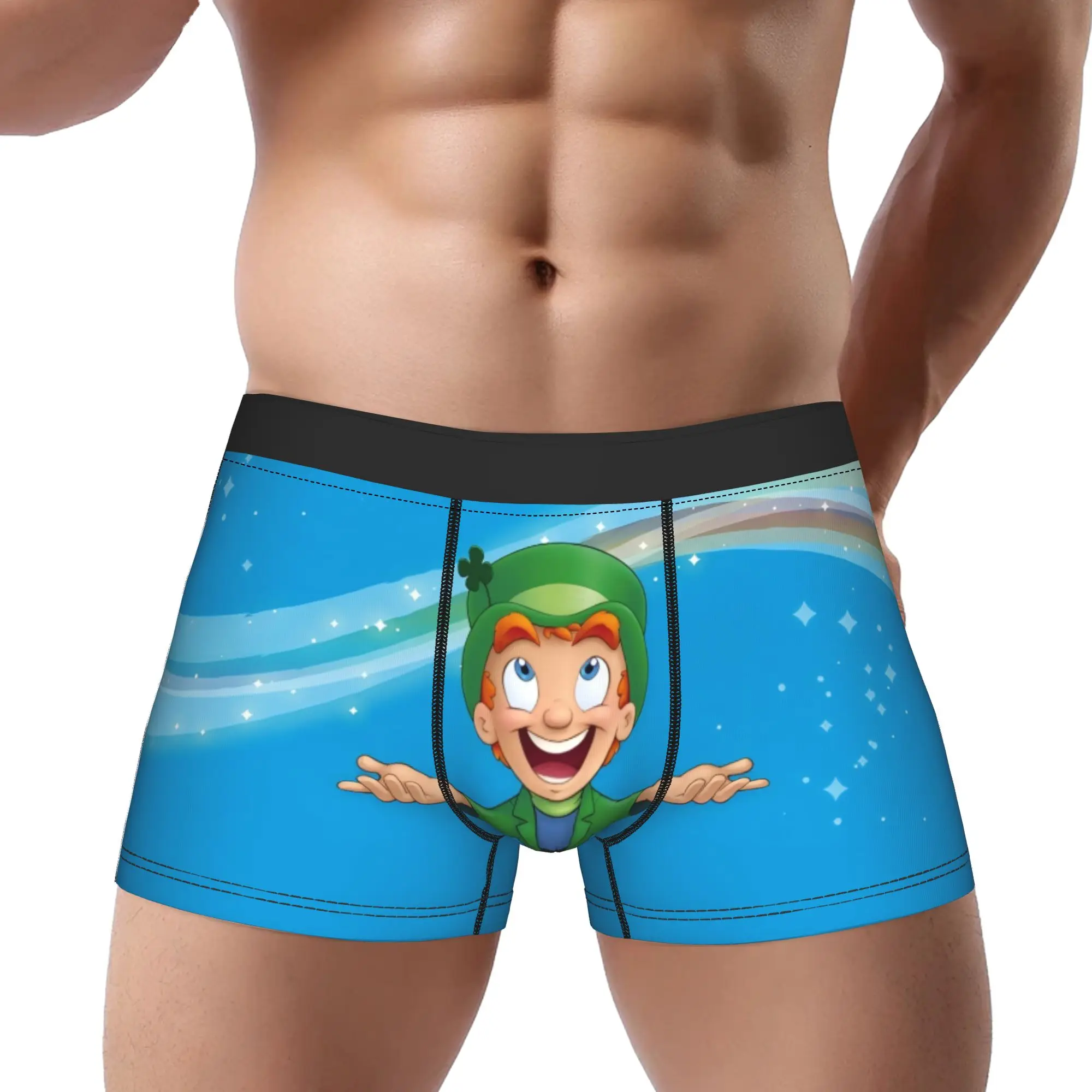 Lucky Charms Lucky Charms Underpants Breathbale Panties Men's Underwear Print Shorts Boxer Briefs