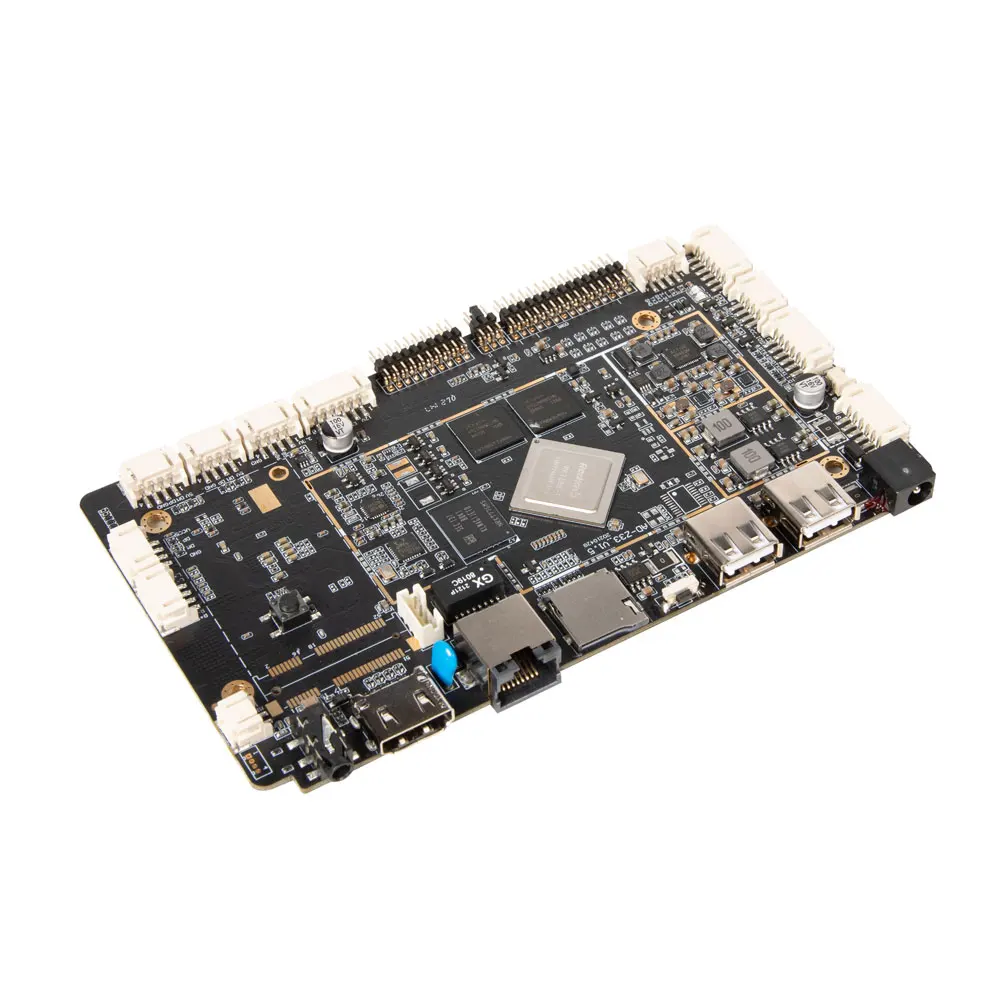 Материнская плата AI PCBA RK3288, четырехъядерная плата, 4G SIM-карта для управления цифровыми вывесками, встроенная рука, материнская плата RK3288