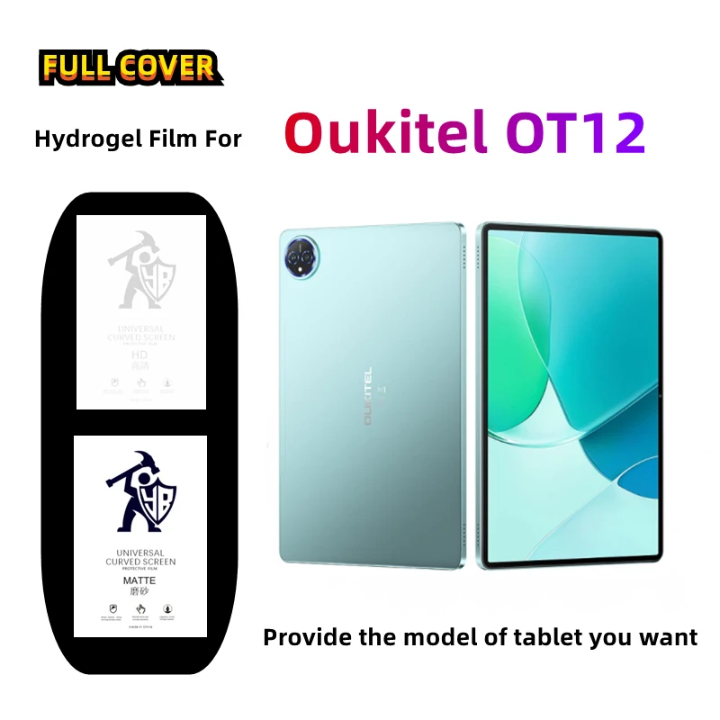 

2pcs Matte Hydrogel Film For Oukitel OT12 HD Screen Protector For Oukitel OT12 Frosted/Clear Full Cover Protective Film