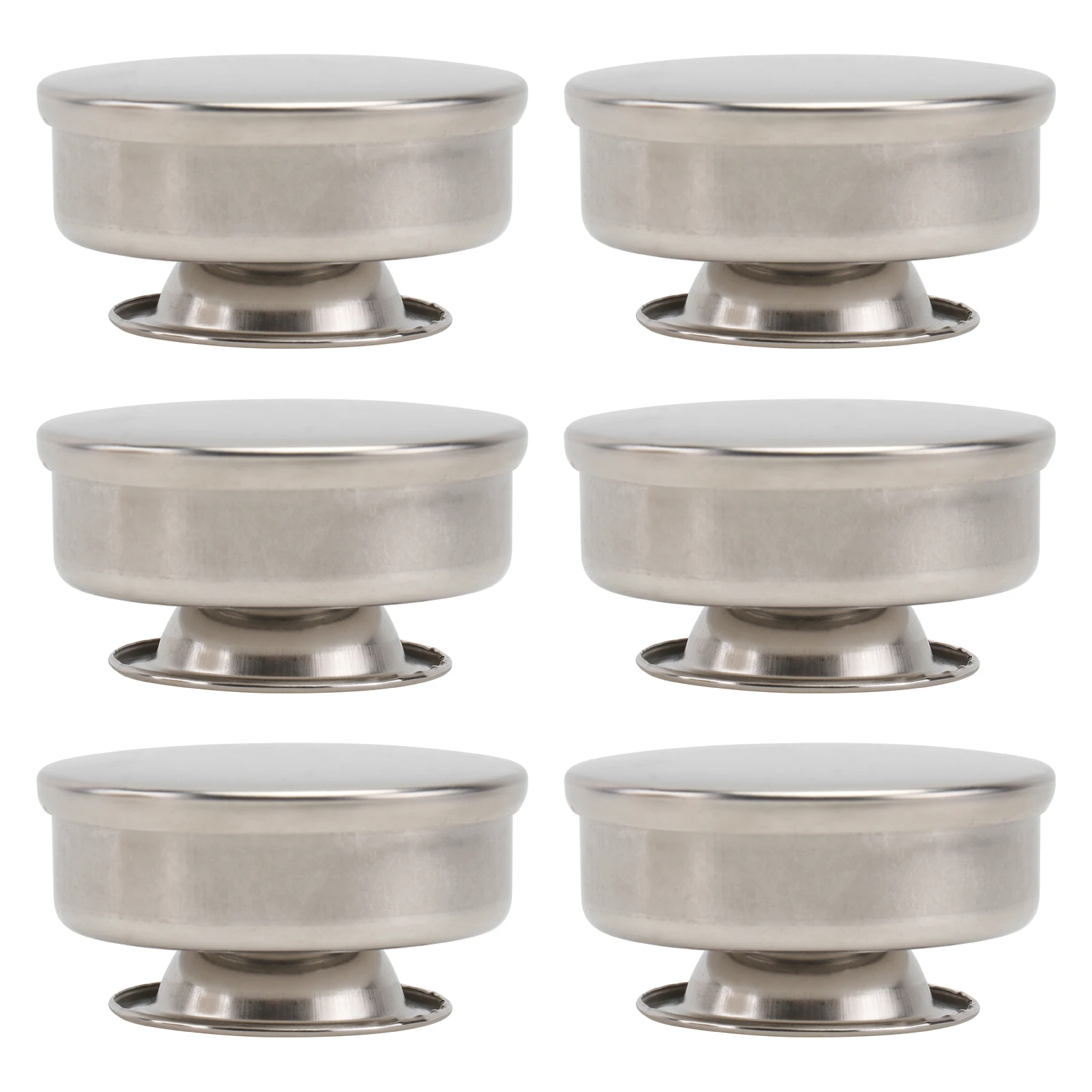 

Stainless Steel Pot Lid H Heat Resistant Anti Scald Detachable Kitchen Gadget Practical Replacement Knob Accessory Smooth