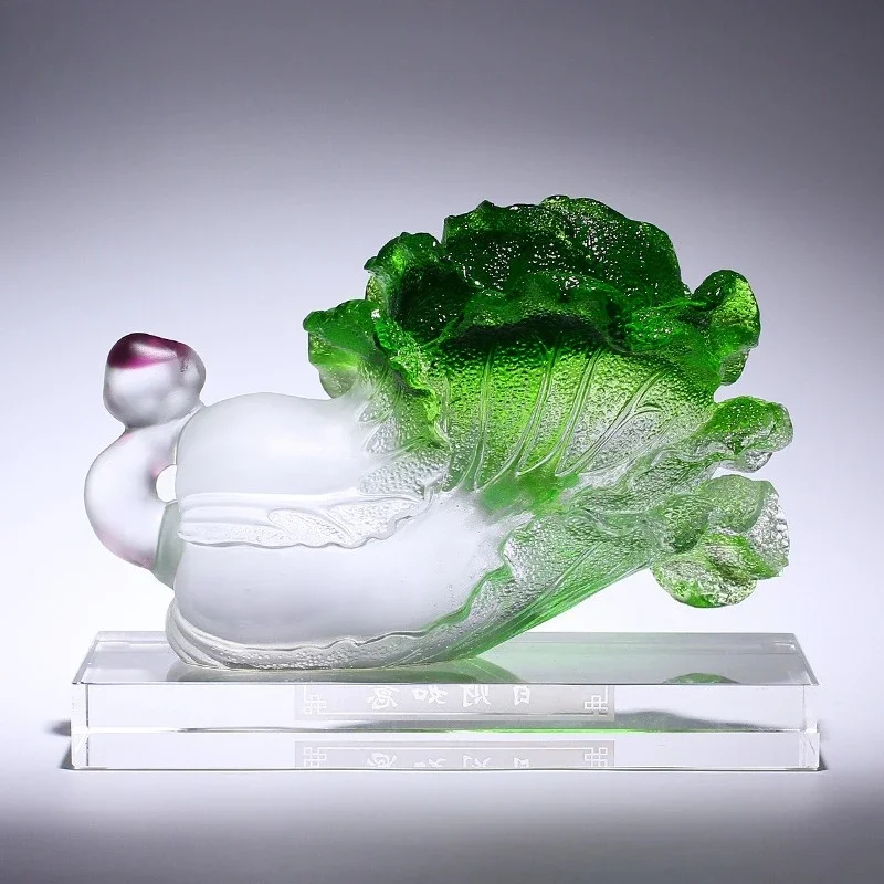 افتتاح مكتب الشركة الحلي المحظوظة الملفوف المزجج القديم متجر هدايا هووسورمينغ الراقية #3