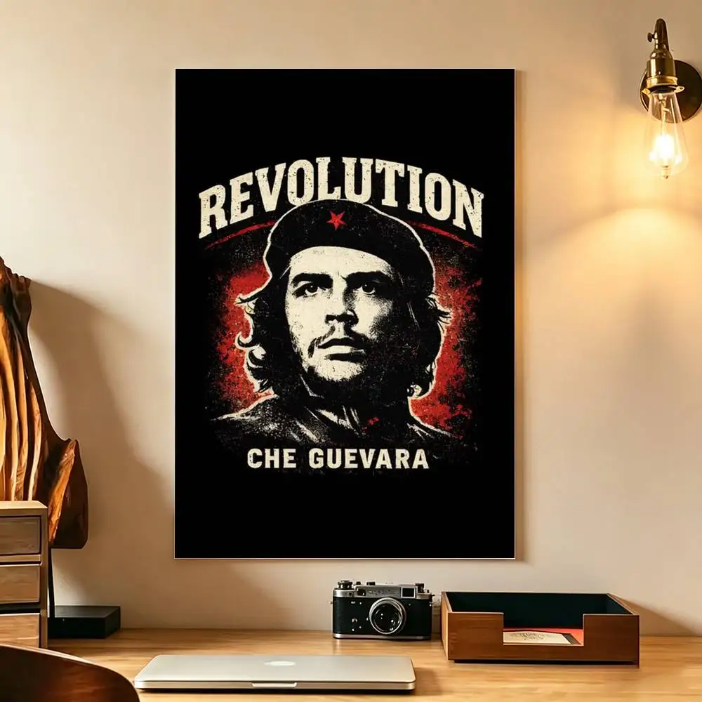 C-Che G-Guevara Freedom Poster Waterproof Wall Art Sticker For Bar Living Room Vintage Decor High Quality Print Gift