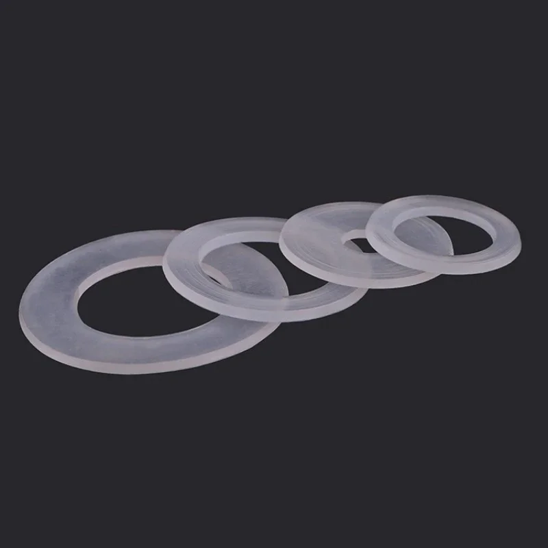 PE Plastic Nylon Transparent Insulating Soft Plain Gasket Pad Ring Spacer Flat Washer M2 M3 M3.5 M4 M5 M5.8 M6 M8 M10 M12~M22