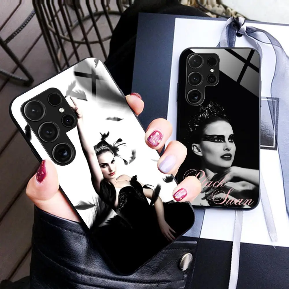 Natalie Portman Mobile Phone Case for Samsung Galaxy A56 55 54 53 52 51 36 35 34 23 16 15 5G Glass Colorful Cover Cover Luxury