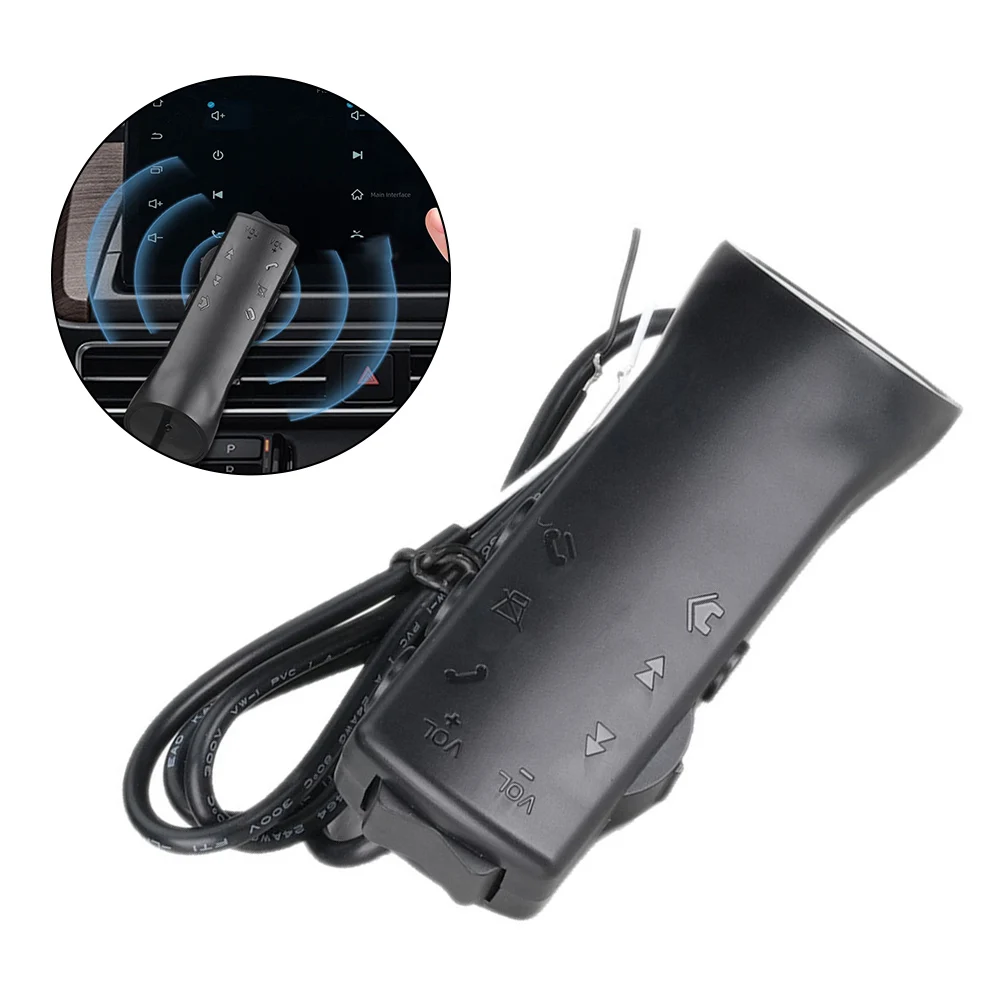 

Multi-function Remote Car Audio Remote Driving Convenience BLACK Car Steering Wheel Remote Control Remote Control