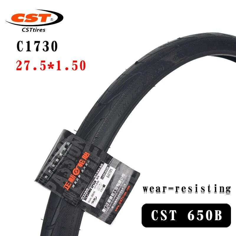 CST Tire C1730 Mountain Bike Tire 27.5er 27.5x1.5 Shockproof EPS Outer Accessory Smooth Rim 60TPI Bicycle Tyres Bike Accessories