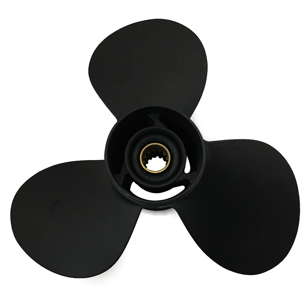 Boat Propeller 11 1/2X10 for Tohatsu 35-50HP 3 Blades Aluminum 13 Tooth RH OEM NO: 353B64102-0