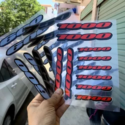 Motorcycle Fairing Tail Sides Red Sticker Decal Emblem for Suzuki GSXR 600 750 1000 GSXR1000 GSXR600 Racing Stickers