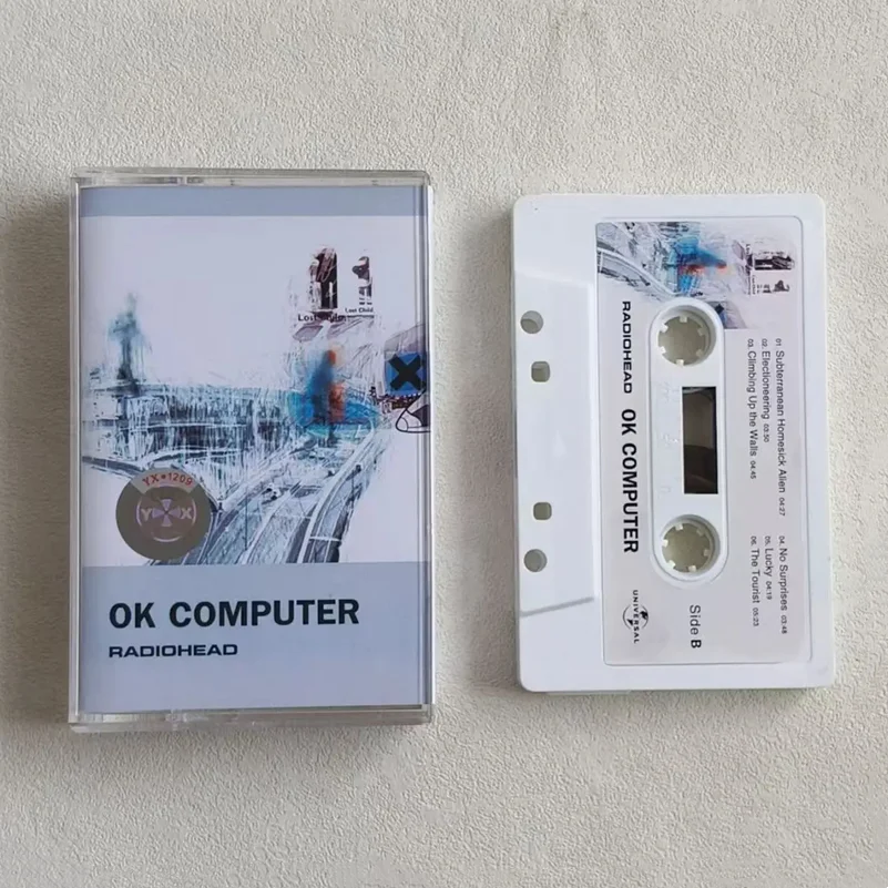 

Rock Radiohead Thom Yorke Музыкальная лента OK Компьютерный альбом Кассеты с подушкой безопасности Косплей Рекордер Walkman Автомобильный звук Коробка Вечеринка Музыка