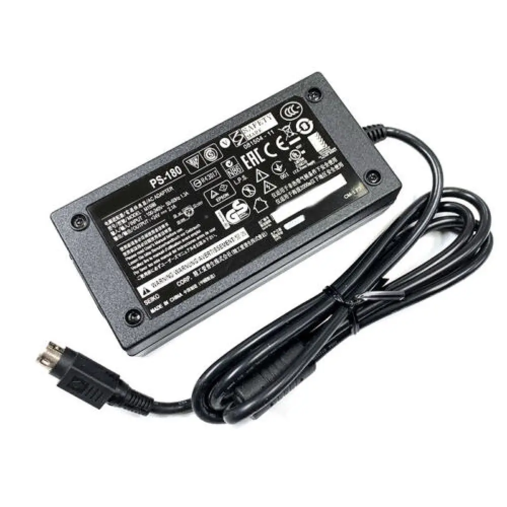 Power Supply Adapter 100-240V PS-180 Fits For Epson 325 375 925 300 590P 950P U375 200 295 200A