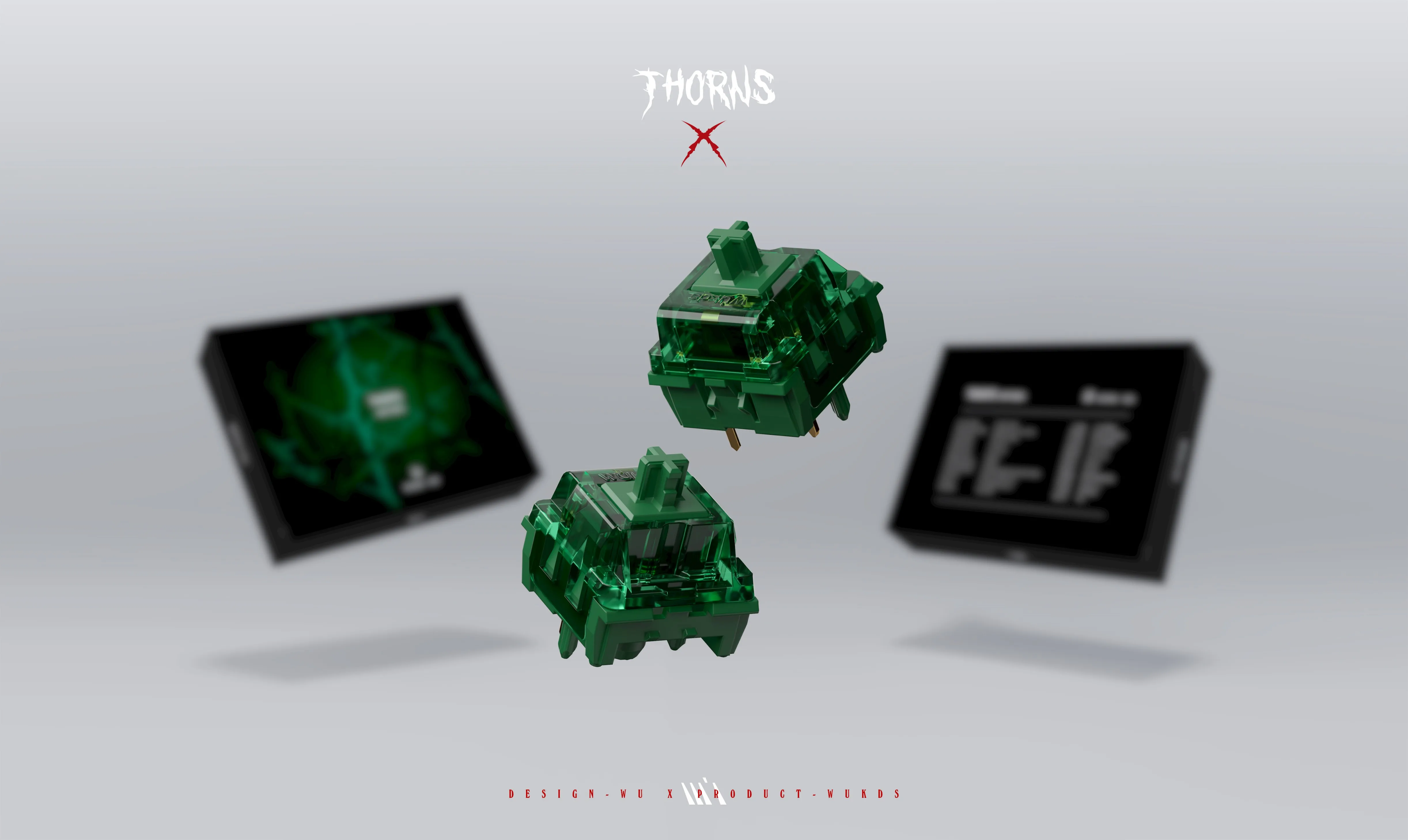 Original Keycap Thorns, 172 Keys Factory Height PBT Full Five-Sided Sublimation Mechanical Keyboard