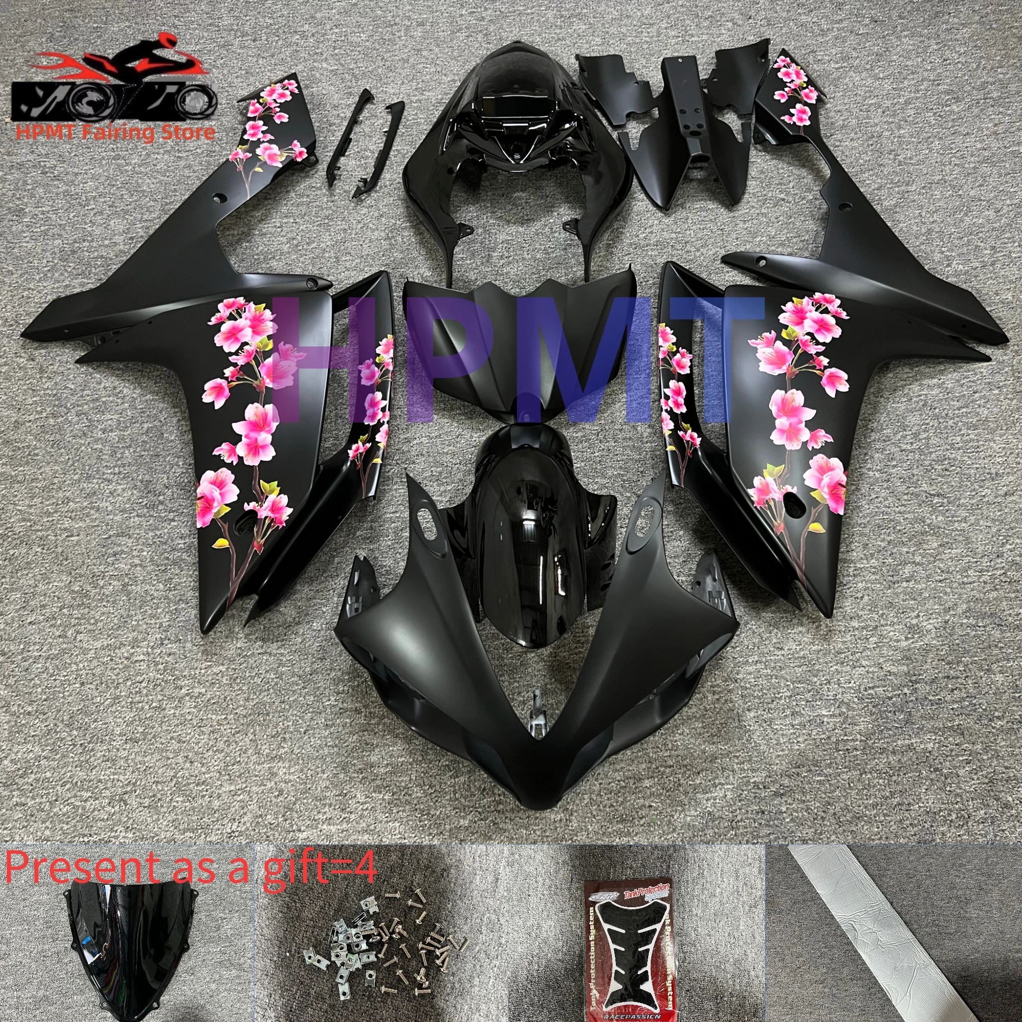 

Новый комплект обтекателей для литья под давлением мотоцикла ABS, подходит для YAMAHA YZF R1 2007-2008 YZF R1 2007 2008, полный обтекатель кузова