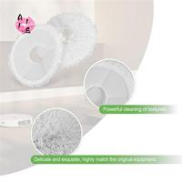 A11E-12Pcs Mopping Cloths For Yeedi Mop Station Self-Cleaning Robot Replacement Mop Cleaning Pad Vacuum Cleaner Parts