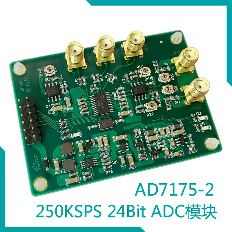 AD7175-2 250Ksps/24Bit ADC Module/differential Bipolar Input