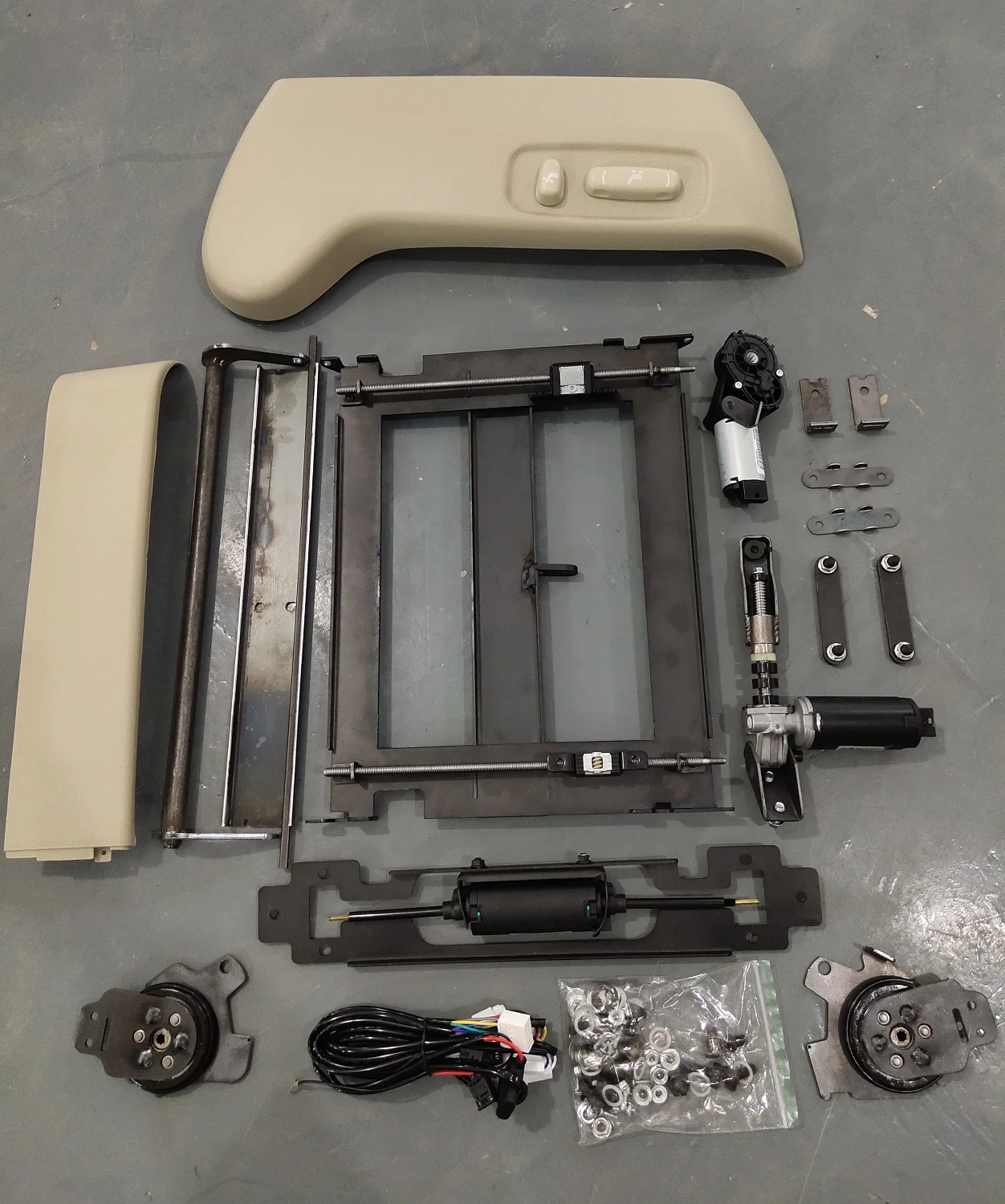 Painel ajustável do interruptor do carro, Assento elétrico para veículo, Acessório interior, OEM